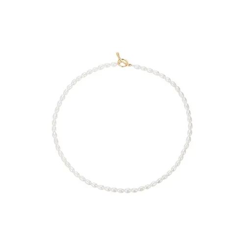 Yiru Ожерелья с пресноводным жемчугом для женщин