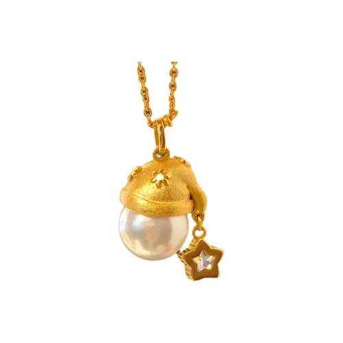 Vegetarian Искусственная жемчужина Ожерелья Унисекс