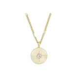 Ожерелье "Пава Birthstone Мелочь" (Март)