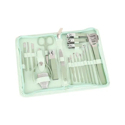 OUYUJI Набор одежды с кусачками для ногтей Полный комплект Матча Зеленый 2 предмета Набор