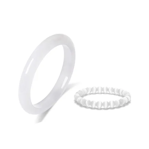 SUIYUEJINGHAO Стекло Кошачий глаз Браслеты Унисекс