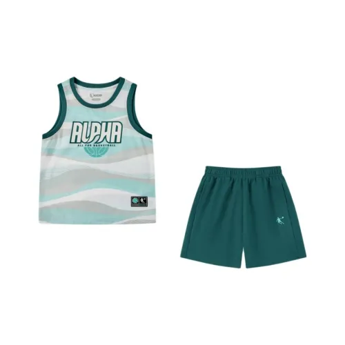 QIAODAN Повседневная спортивная одежда 2 предмета комплект для детей в возрасте 3-7 лет