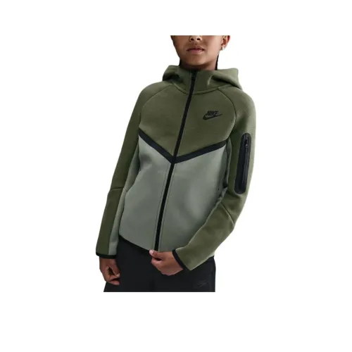 nike Куртки и Пальто Средний Оливковый Зеленый Детский