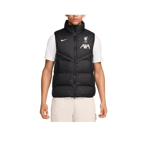 nike x Liverpool FC Storm FITPrimaLoft Strike Windrunner Vest Мужской Черный Светлый Коричневый