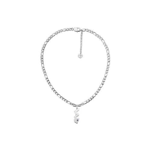 VAXE Титановые стальные цирконовые ожерелья унисекс