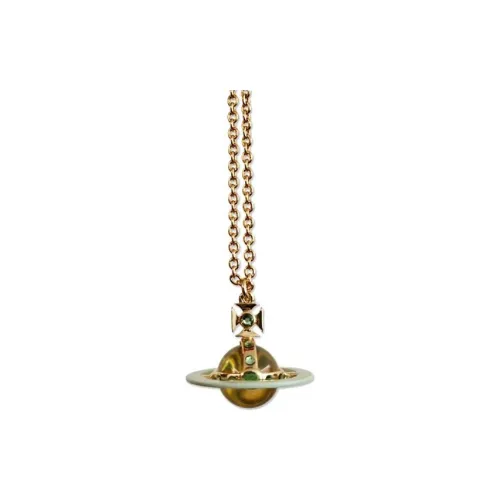 Вивьен Вествуд Brass Necklaces Унисекс Light Травяной зеленый