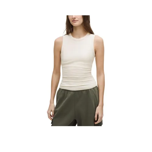 lululemon Hold Tight SS25 Майка Женская Светлый Айвори LTIV