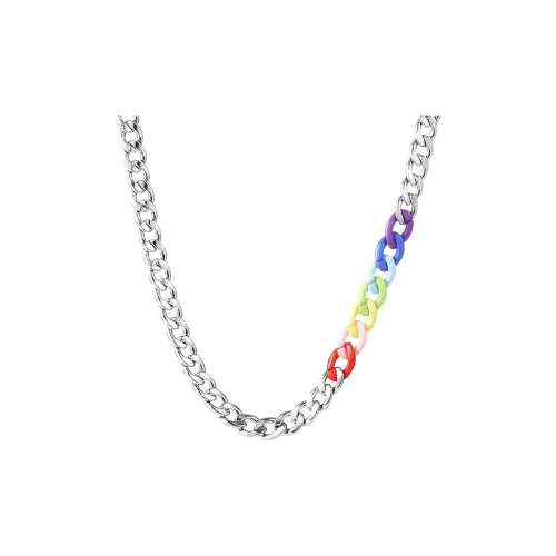 MISS XIA JWY Титановые стальные ожерелья унисекс