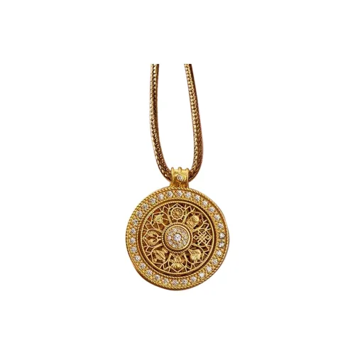 CAROMAY Медный сплав Ожерелья Женские