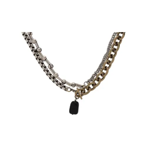 DRIES VAN NOTEN Ожерелья Унисекс Silver