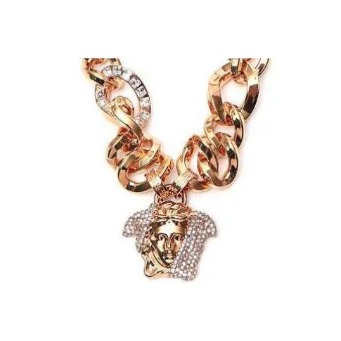 VERSACE Металлические ожерелья Мужской Золотой