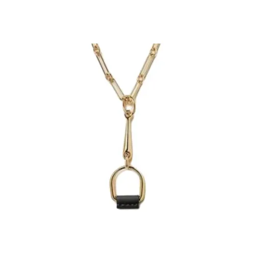 HERMES Heritage Equestre Металлические ожерелья Женское серебро