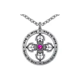Крест Vajra, ожерелье, слишком много рогов, цепочка