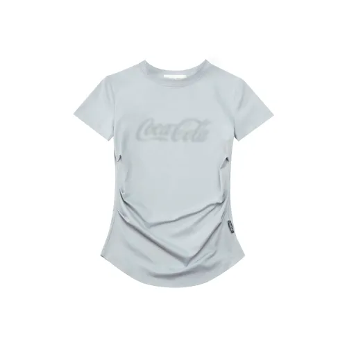 COCA COLA Exposed Серый Женские T-рубашки