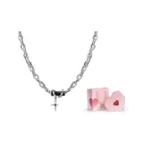 Кубинское ожерелье (серебряное) + коробка на День влюбленных