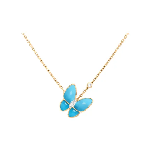 Van Cleef & Arpels Two Butterfly Series Ожерелья Женские