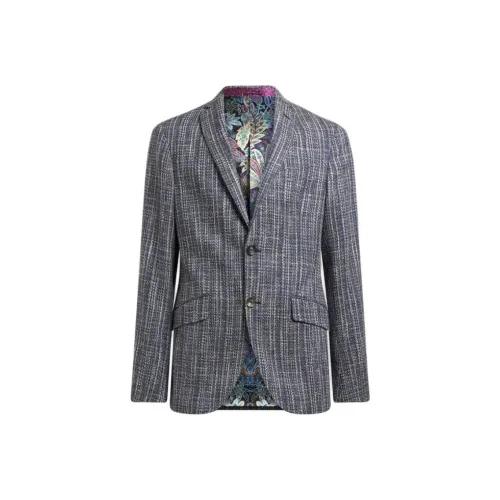 ETRO Синий Мужской Деловой Костюм
