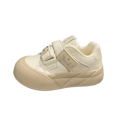 TAFN Водонепроницаемый Низкий Топ Скейтборд Кроссовки Женские Молочно-чайный