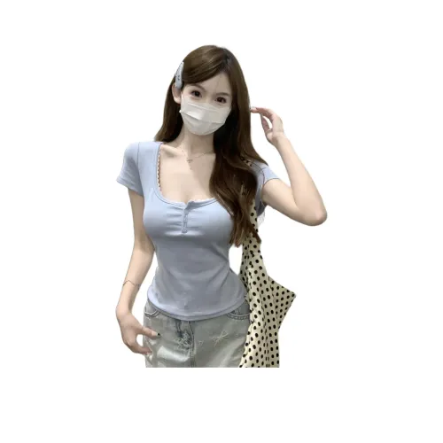 MORii Т-рубашка с оборванным рукавом женская