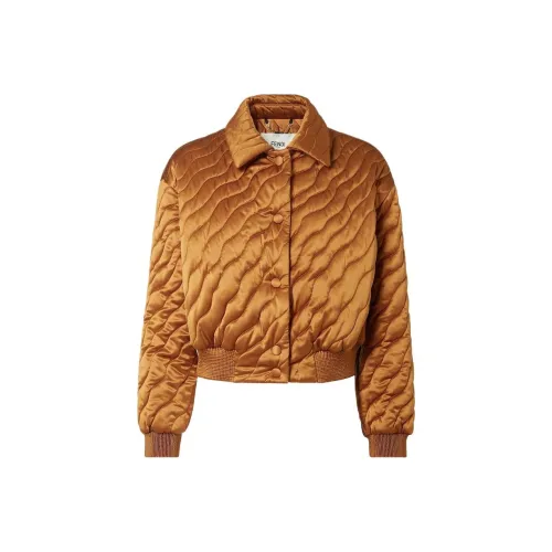 FENDI FW25 Хлопковый пуховик женский