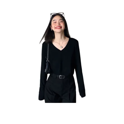 Puppytown T-Shirt Женская Черная