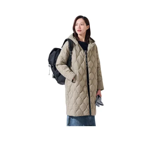 OUTDOOR PRODUCTS Пуховая куртка Женская Светлый кофейный