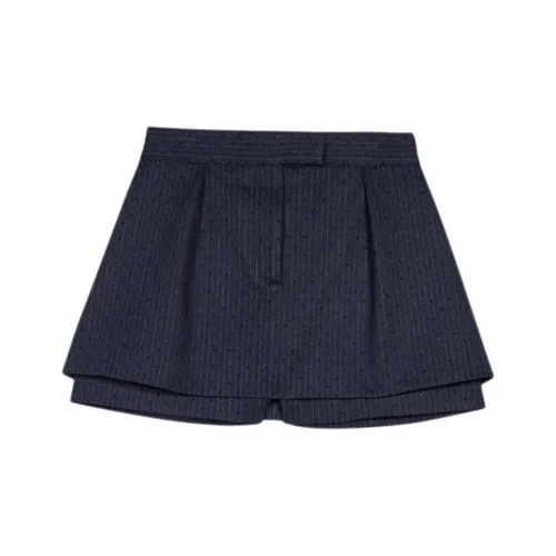 Maje Синие Женские Повседневные Шорты