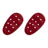 Красный гороховый узор, 1 пара