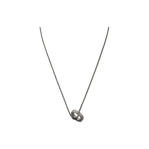FENDI Brass Necklaces Серый Женские