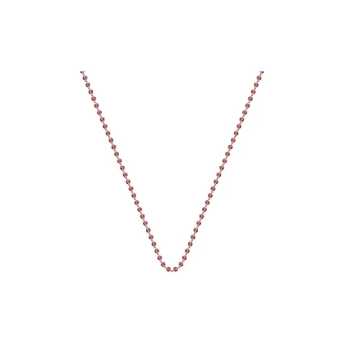 TIANWANG Путь Пяти Элементов Зодиакальный год Красный Удача Красный Огненное Элемент Холодная Эмаль Ожерелье Унисекс