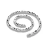 Имперский Цепочка Ожерелье, Стальной, 60 см