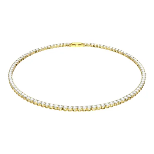 Swarovski Matrix Tennis Ожерелье Золотое Женское