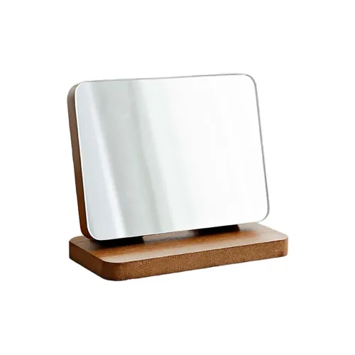 OEING Портативный Зеркало для макияжа Складное Деревянное Портативное Зеркальце