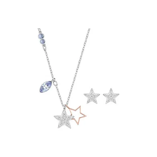 SWAROVSKI SYMBOL Искусственный хрусталь Ожерелья Женское серебро Белый