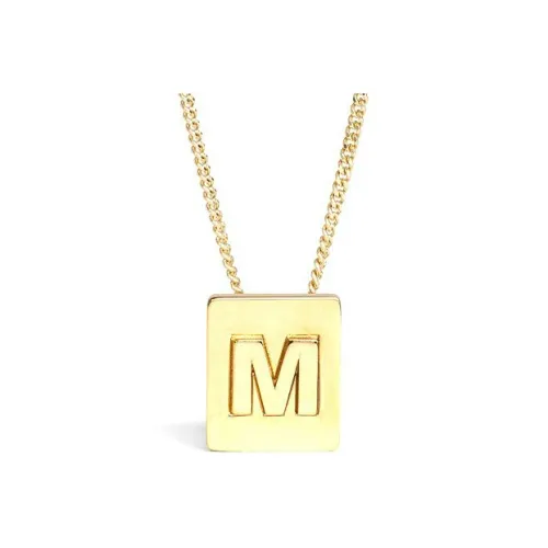 CELINE Брасс Колье Унисекс Золото