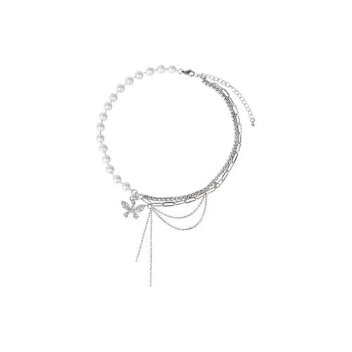 CARAT'S DIARY Сплав Искусственная жемчужина Цепочка на ключицу Ожерелье Женское