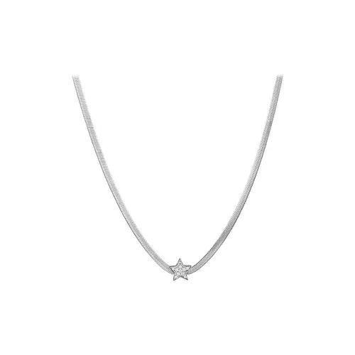 ATPLAY Титановые стальные цирконовые ожерелья женские