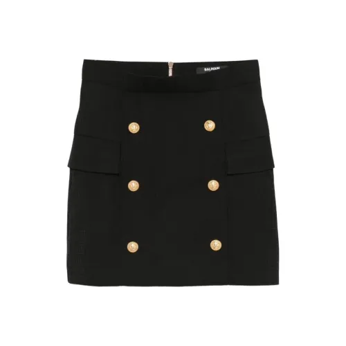 BALMAIN Черные Юбки для Детей