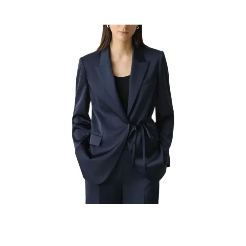 Theory Глубокий морской синий Женские деловые костюмы