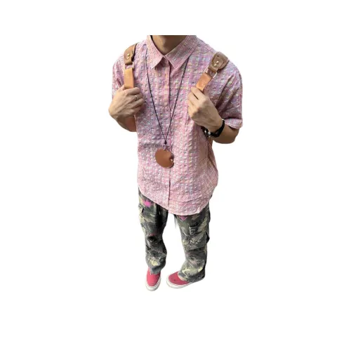 MORii Розовые Унисекс Рубашки