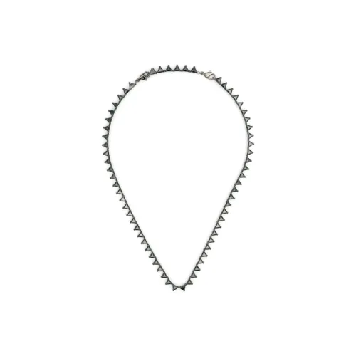 Swarovski Стекло Родий Ожерелья Женские Серый