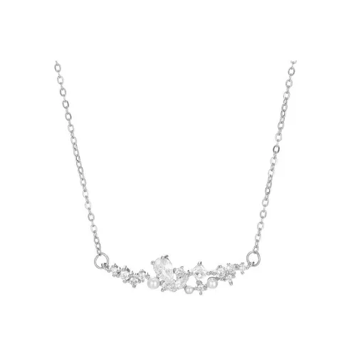 Clect Синтетический кубический цирконий Ожерелья Женские