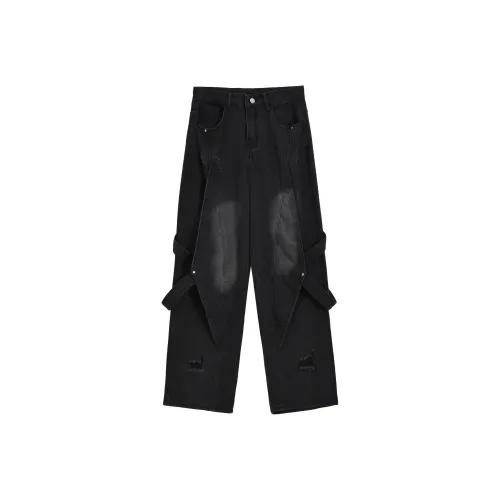 W7H1 Унисекс Джинсы