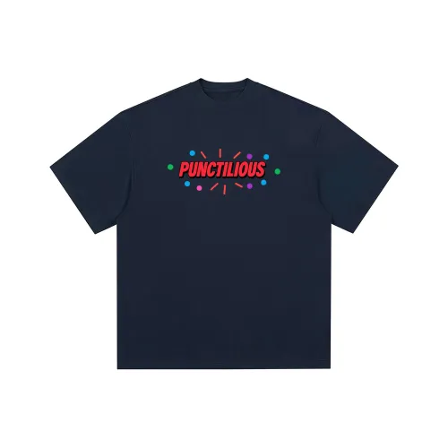 PUNCTILIOUS Короткий рукав T-рубашки унисекс