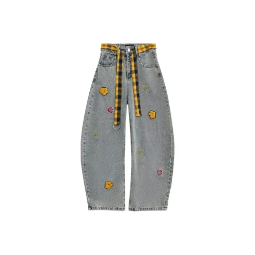 BQERTY Светло-синие Женские Джинсы