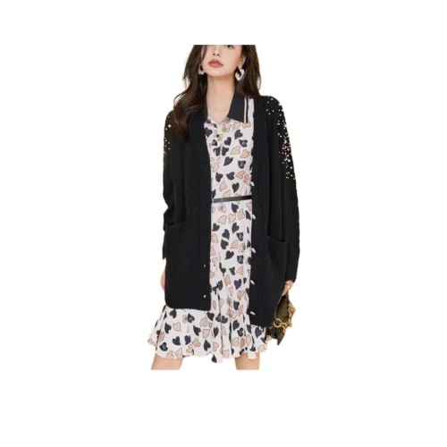 VILAN Длинное платье с длинными рукавами женское