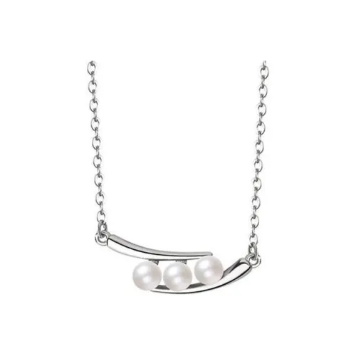 NATURALLYJOJO Жемчужные ожерелья Женское серебро
