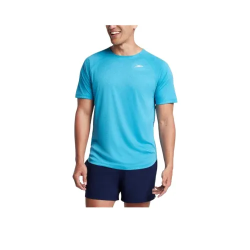 Speedo Синий Мужской T-рубашки