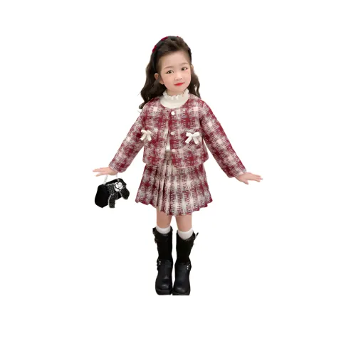 Детский комплект Lanza юбка 3-7 лет бордовый