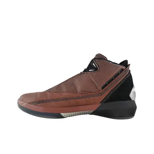 Jordan Air Джордан 22 High Топ Детские Баскетбольные Кроссовки Коричневый Подростки